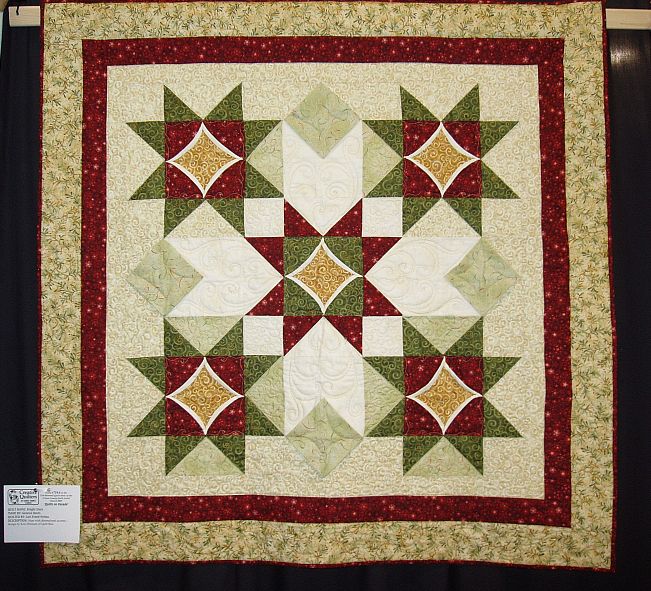 KD quilt at show in Flordia - 3-09