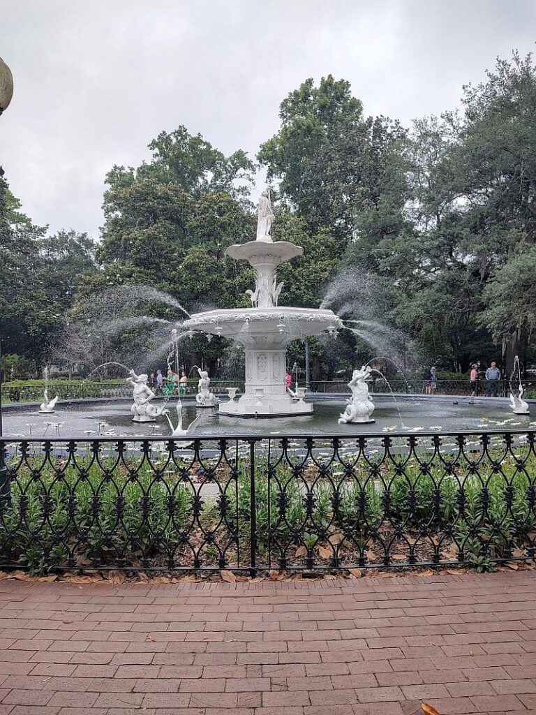 Forsyth Fountain in Savannah GA