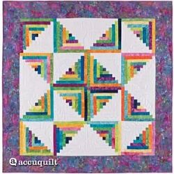 accuquilt-Log Cabin Quilt