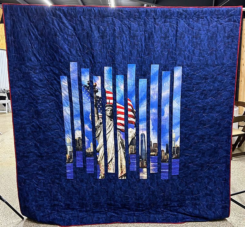 Fractured-Liberty Quilt
